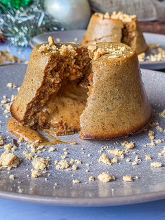 Una foto de Coulant de turrón saludable
