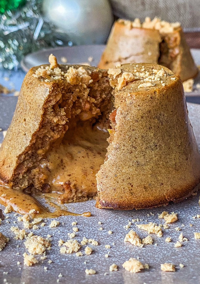 Una foto de Coulant de turrón saludable