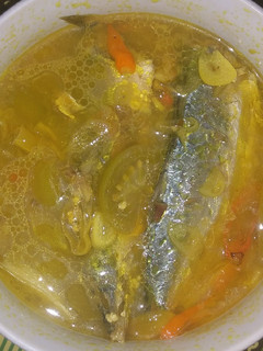Foto resep Kembung kuah kuning asem-asem seger 😉
