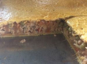 Una foto de Masa para torta gallega rápida