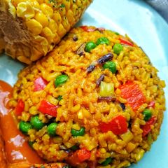 A picture of Savoury Spicy Rice (Nandos Style).