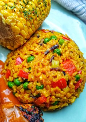 A picture of Savoury Spicy Rice (Nandos Style).