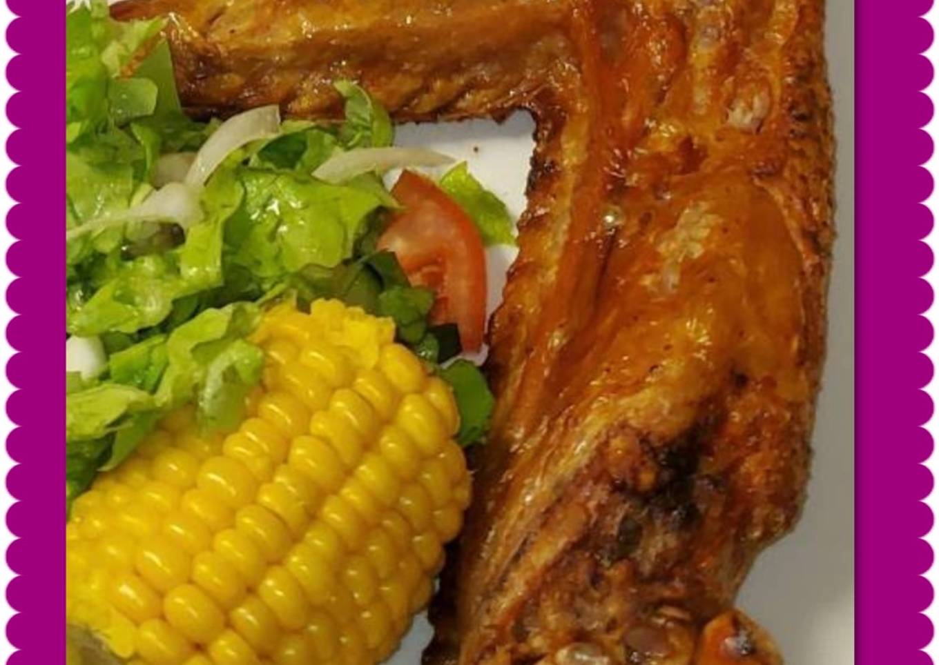 Roast turkey wings!