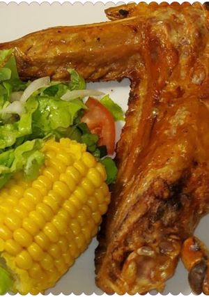 A picture of Air fried baby Turkey Wings.