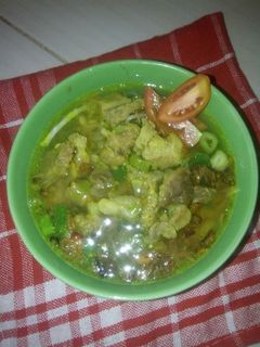 Foto resep Soto daging sapi kuah bening