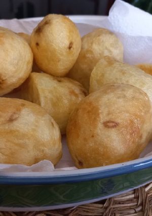 Una foto de Papas doradas