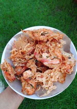 Foto resep Resep peyek udang
