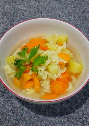 Foto resep Sup Makaroni