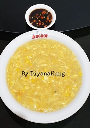 Foto resep Sup Jagung Ala Chinessfood