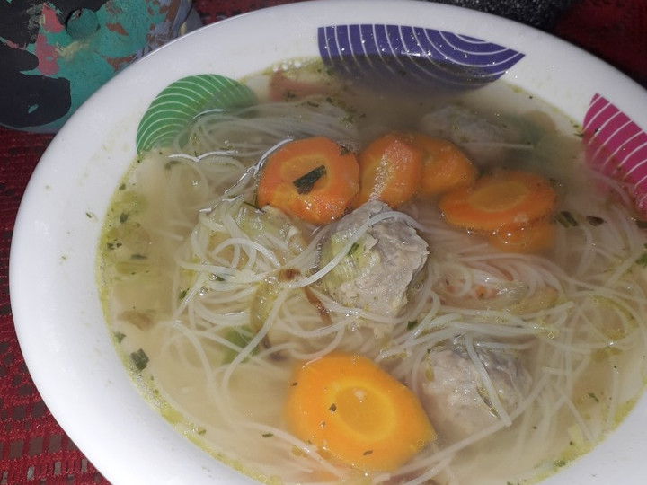 Resep Bakso kuah bening Anti Gagal