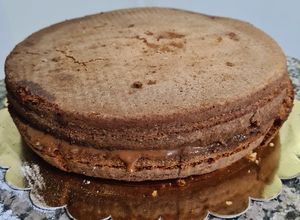 Una foto de Torta burrera o ponqué casero