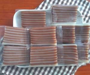 Resep Populer Kue Pepe Tradisional/Kue Lapis Kanji Tapioka&amp;amp;Tepung Beras Enak Sederhana