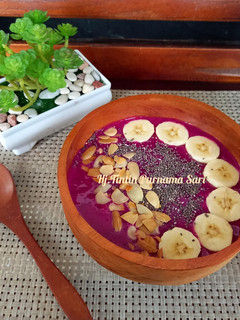 Foto resep Smoothie Buah Naga Pisang