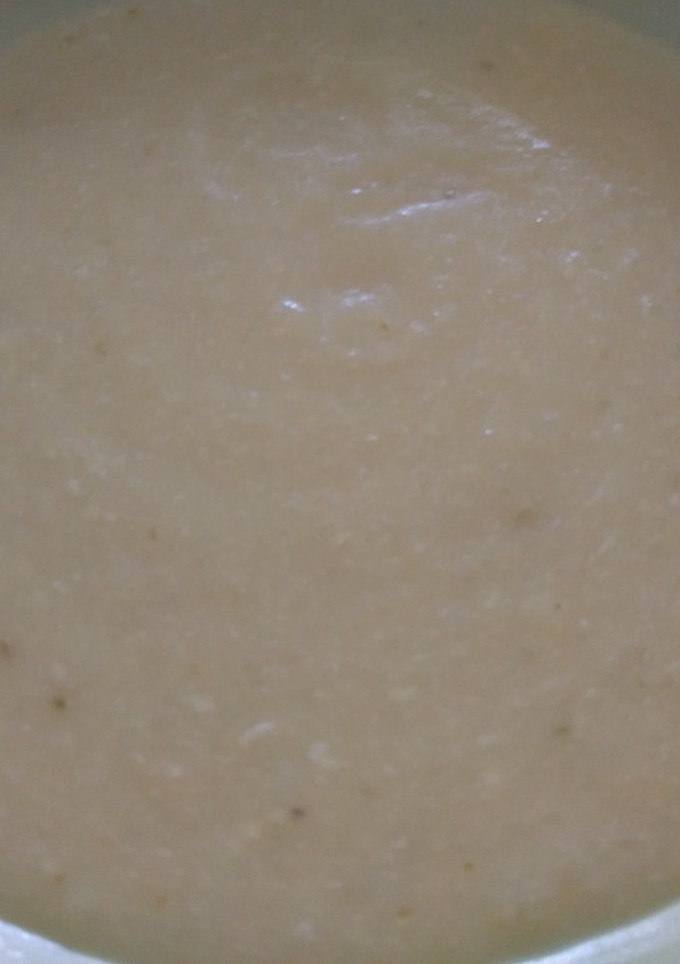Una foto de Puré de calabacín y patata