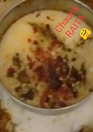 A picture of Chaunk Raita.