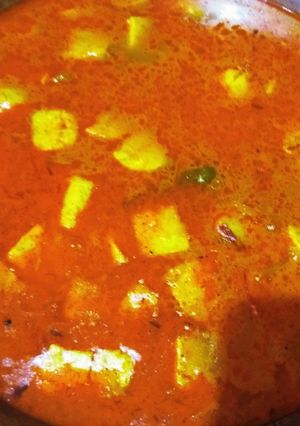 পনির কারি (paneer curry recipe in bengali) রেসিপির প্রধান ছবি