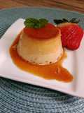 Flan de huevo sin lactosa