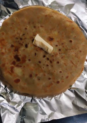 पंजाब स्पेशल आलू के पराठे रेसिपी मुख्य फोटो