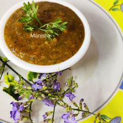 A picture of Sweet & Sour Wood Apple Chutney.