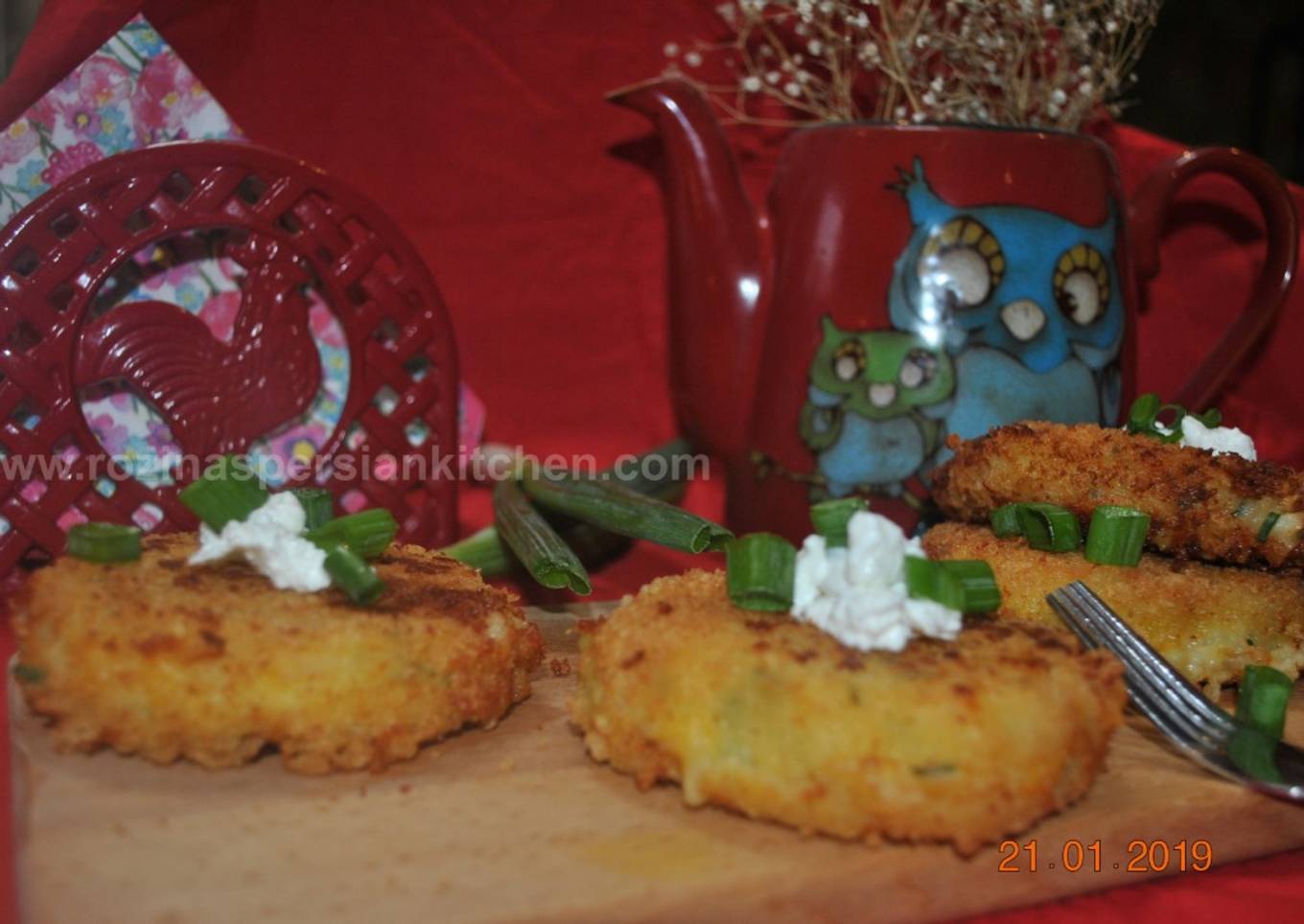 Mashed potato cakes