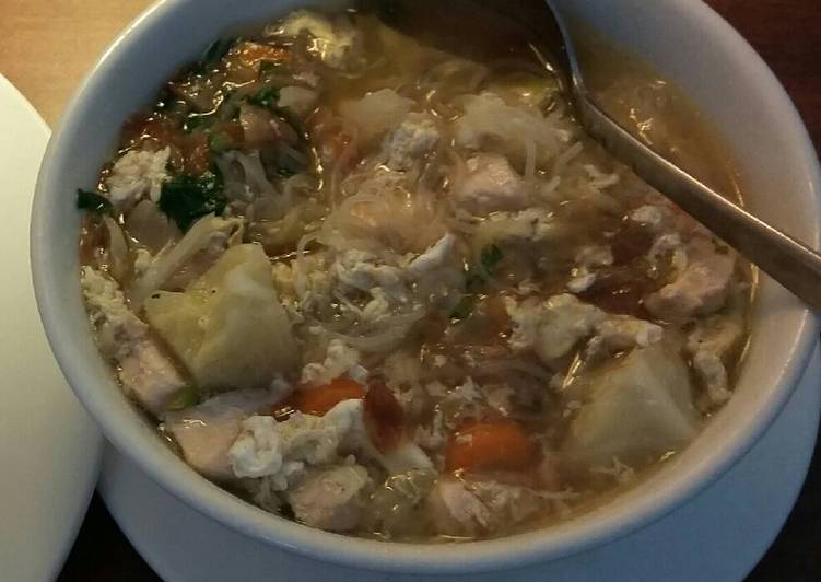 Cara Gampang meracik Sop Ayam Sayur yang nikmat