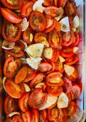Sült paradicsomszósz 🍅- télire🥫🍝🍕 recept fotója