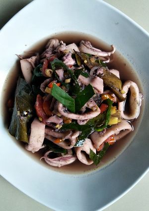Foto resep Cumi bumbu hitam