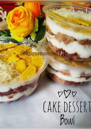 Foto resep 89. Cake Dessert Bowl