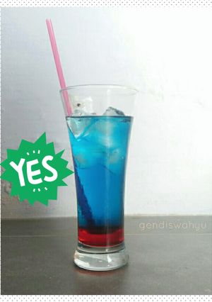 Foto resep Blue Mocktail (dupe mix berry PH)