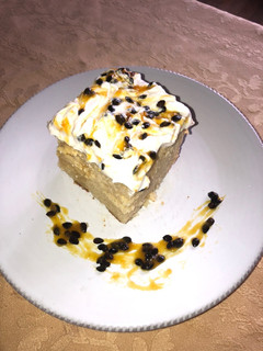 Una foto de Tres leches de Maracujá