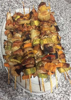 صورة لوصفة شيش طاووق صحي