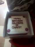 Light fruit Cake baked in Simple Madeira &Mable Cake.2in1#fluffy