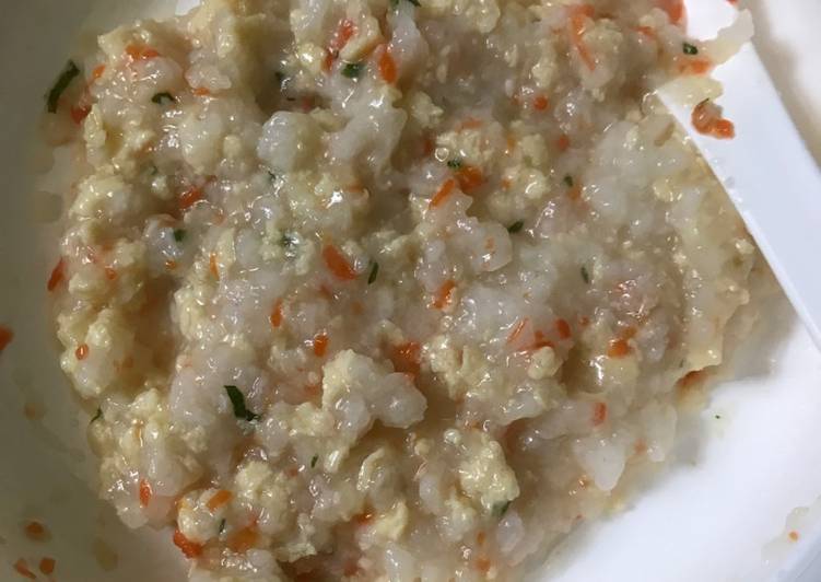 Resep Bubur nasi tim telur wortel seledri 9m+ ghaniaars, Menggugah Selera