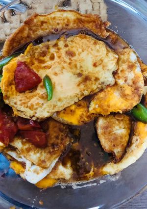 Foto resep Telur dadar tauco