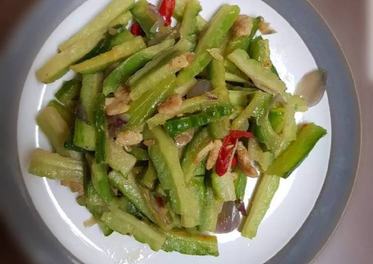 Resep Tumis pare ebi oleh Deby - Cookpad