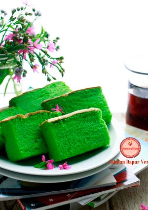 Foto resep PANDAN OGURA CAKE