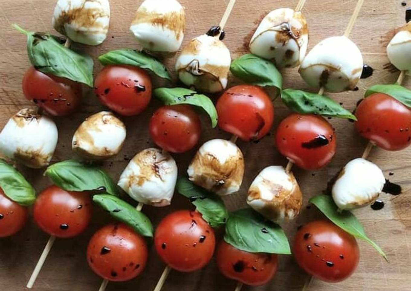 Caprese skewers