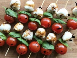 Caprese skewers