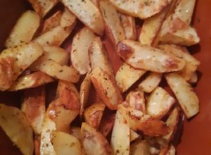 Una foto de Papas bravas