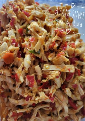 Foto resep Ayam suwir bali