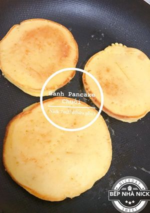 Hình của món Bánh Pancake Chuối (cho bé ăn dặm).