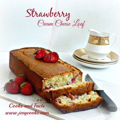 A picture of Strawberry Cream Cheese Loaf.