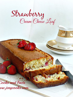 A picture of Strawberry Cream Cheese Loaf.