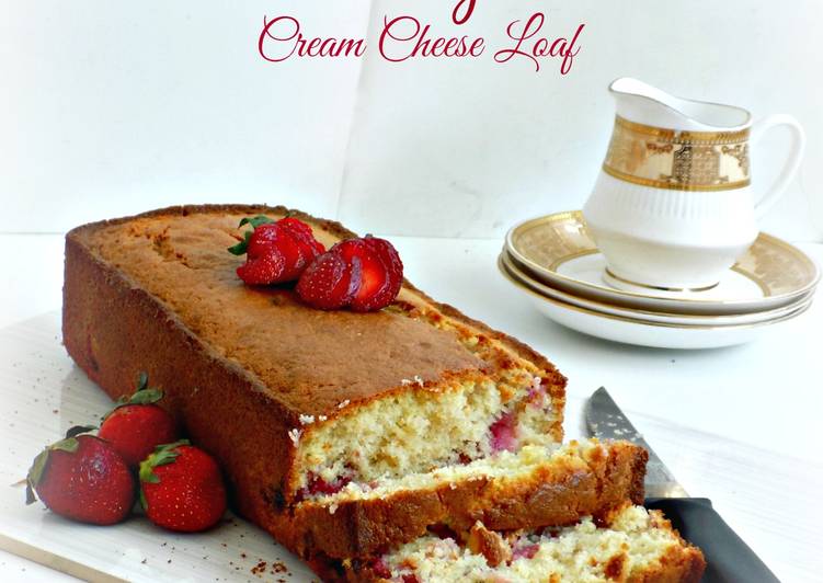 Simple Way to Make Speedy Strawberry Cream Cheese Loaf