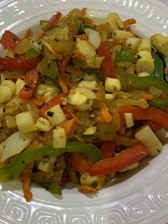 Una foto de Ensalada fit, saludable, fácil y rápida