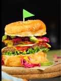 Rajma Kebab Sandwich￼