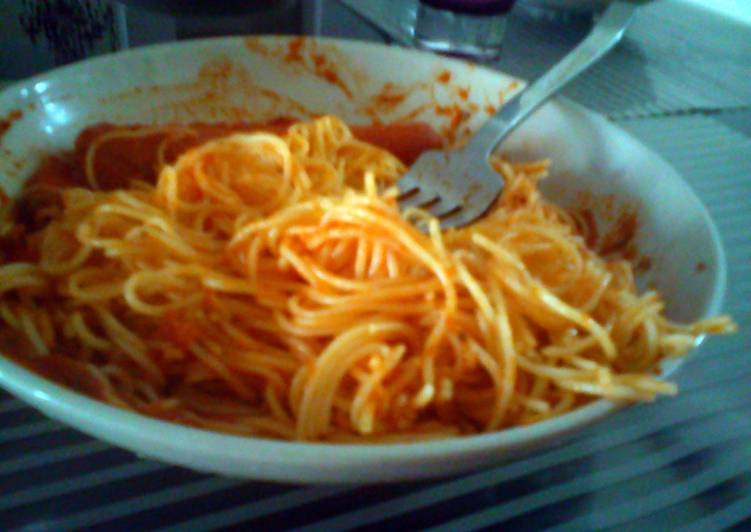 Easiest Way to Prepare Ultimate Basic Easy Spaghetti