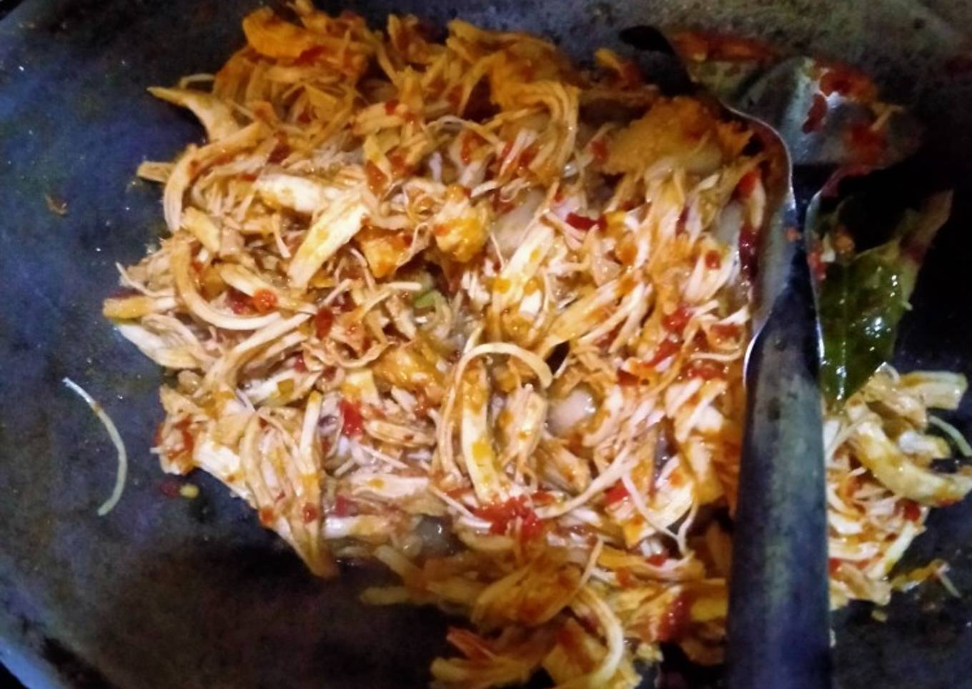 Ayam Suwir Pedas