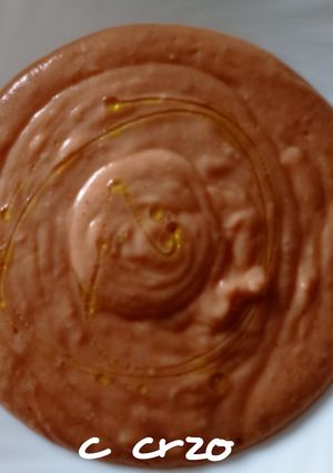 Una foto de Crema empedrada de verduras con pasta