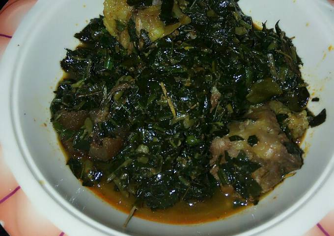 Edikaikong soup Recipe by Rafia Saeed Abjmom16 - Cookpad